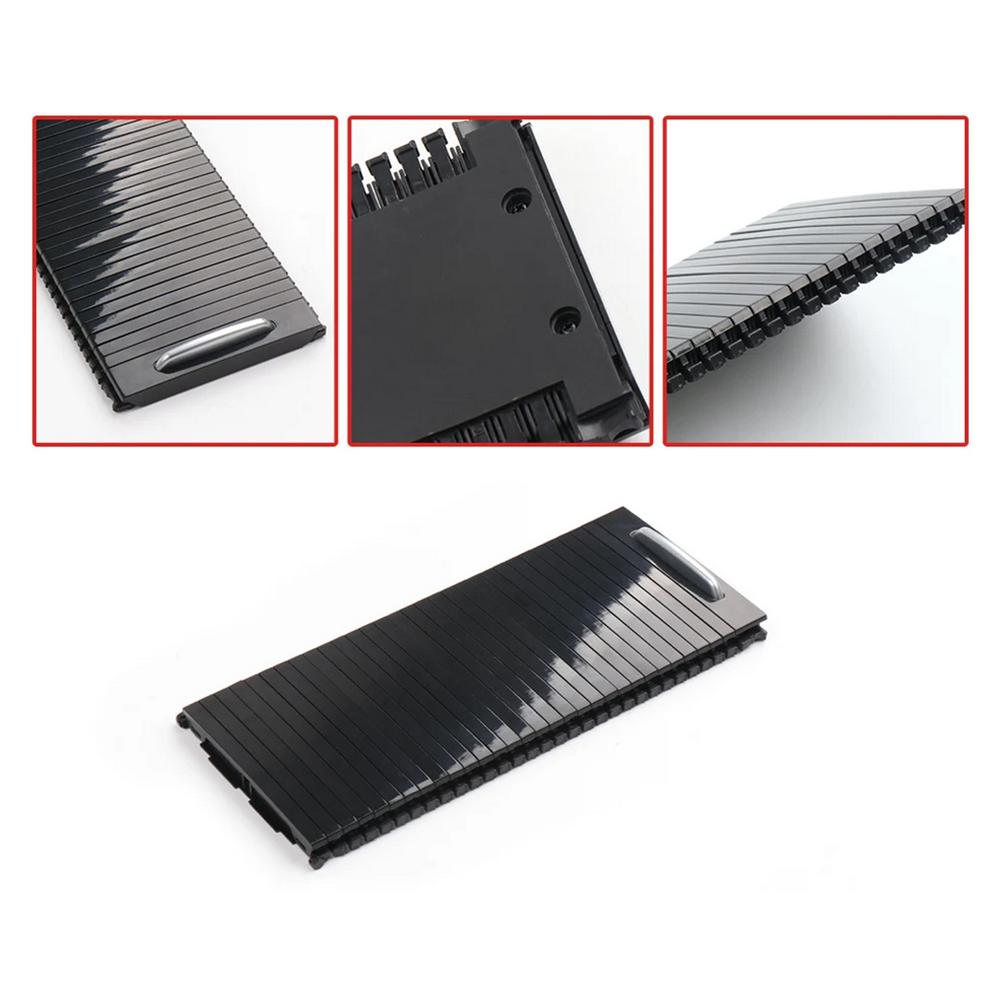 Center Console Roller Cup Holder Blind Cover For Jaguar Xf/Xfl/Xe/Xel/F-Pace
