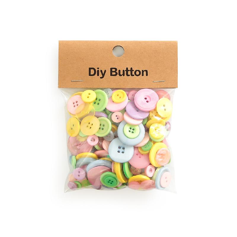 Bonbonfarbene Kinderkleidungs-Knöpfe Knöpfe zum Nähen Nähen Kinderpullover Hemd DIY Bastelkleidung Verschlüsse Knöpfe