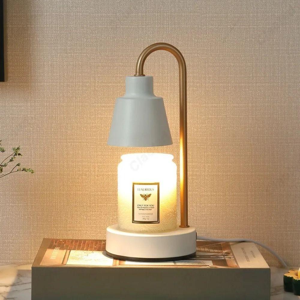 Stepless Dimming Candle Warmer Lamp No Flame Aromatherapy Lamp  for Scented Aroma Candle