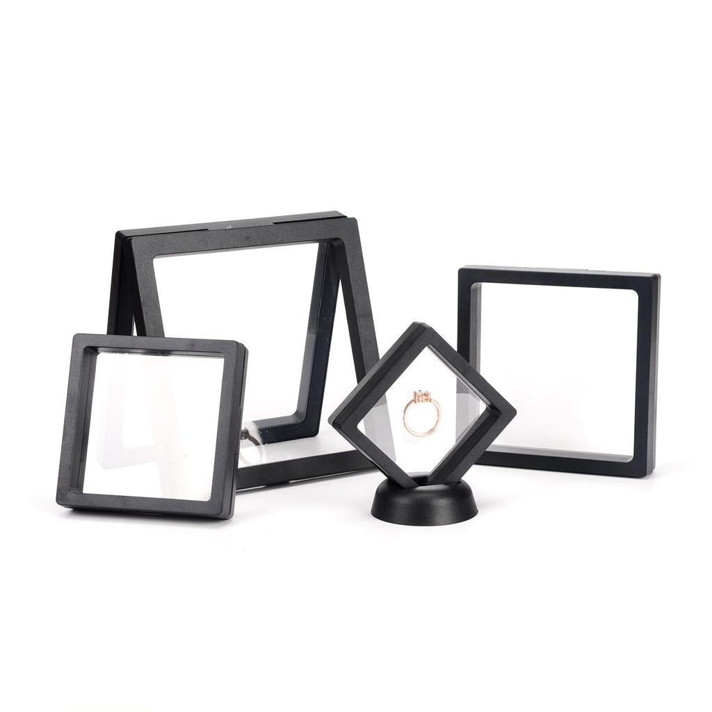 Jewelry Storage Box: Transparent PE Film Display for Necklaces & Earrings