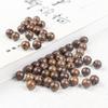 Golden Sandalwood 8MM Loose Beads for Handmade DIY Buddhist Prayer Bracelets - 108 Accessories