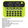 Live Sound Card Mic Echo Knob Funny Sound Effects Voice Changer External Live Broadcasting Singing Audio Mixer Board Studio Supplies