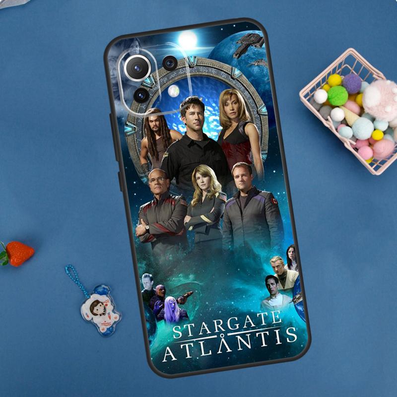 Stargate Atlantis Case For Xiaomi 15 Ultra 13 14 11T 12T 13T 14T Pro POCO X7 Pro F5 F6 M6 X3 X5 X6 Pro Coque
