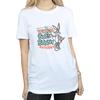 Looney Tunes Womens/Ladies Bugs Bunny Vintage Cotton Boyfriend T-Shirt