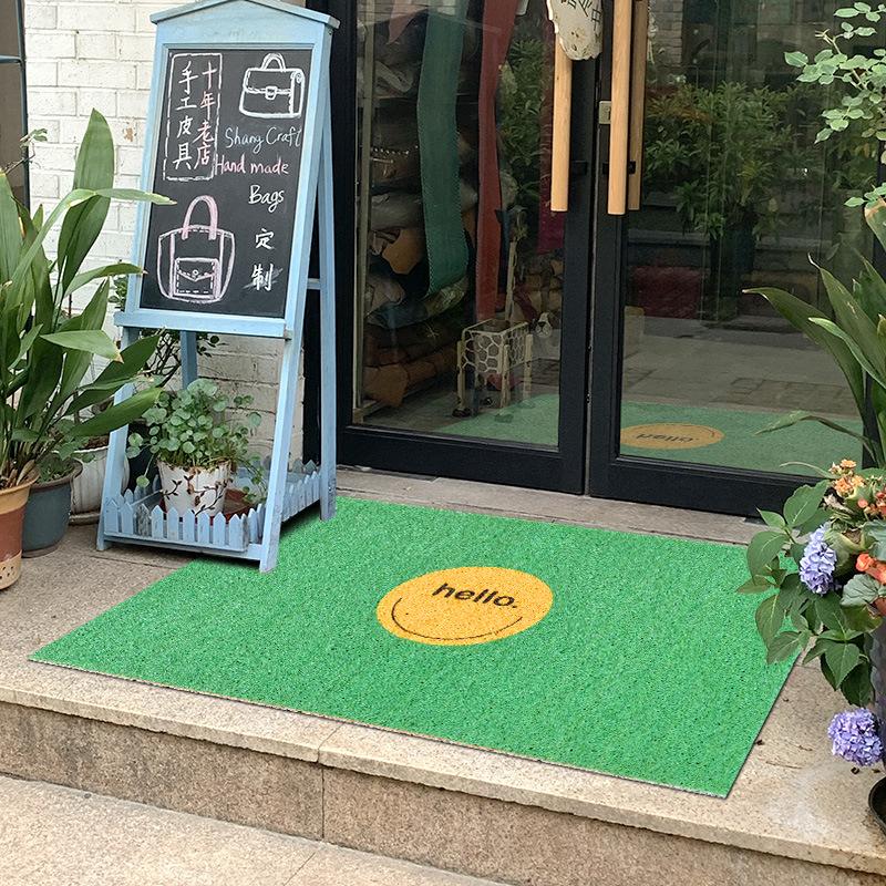 Cartoon-Fußmatte für Zuhause, Veranda, Schlafzimmer, Zimmer, rutschfester Fußteppich, Eingangstür, Reibteppich, Heimdekoration, Veranda, Ausdruck, Fußmatte 