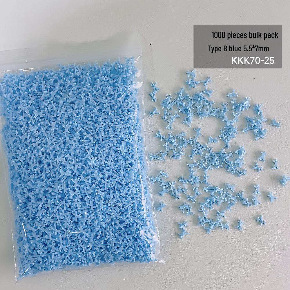 

Разноцветные смоляные бантики для украшения ногтей - 1000 штук