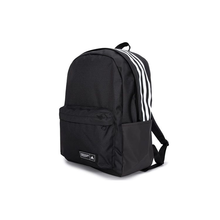 Adidas Classic 3S Sports Casual Student Polyester Backpack Unisex Backpack Black HH7073 MISC