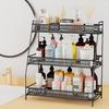 Spice Rack Organizer for Cabinet Bathroom Organizer Countertop Bathroom Counter Organizer Kitchen Countertop Organizer Bathroom