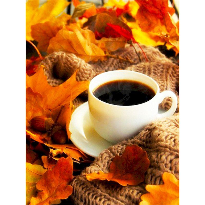 Πλήρης Τετράγωνος Πίνακας με Διαμάντια 5d DIY Τοπίο Κούπα Καφέ Κιτ Κεντήματος με Διαμάντια Μωσαϊκό Διακόσμηση Σπιτιού