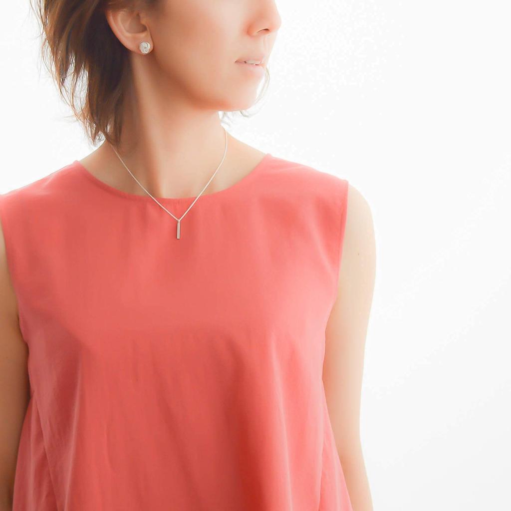 Earrings for Silver Stud [Naot Jewelry] Women, Backing, 925, (diameter 1cm)