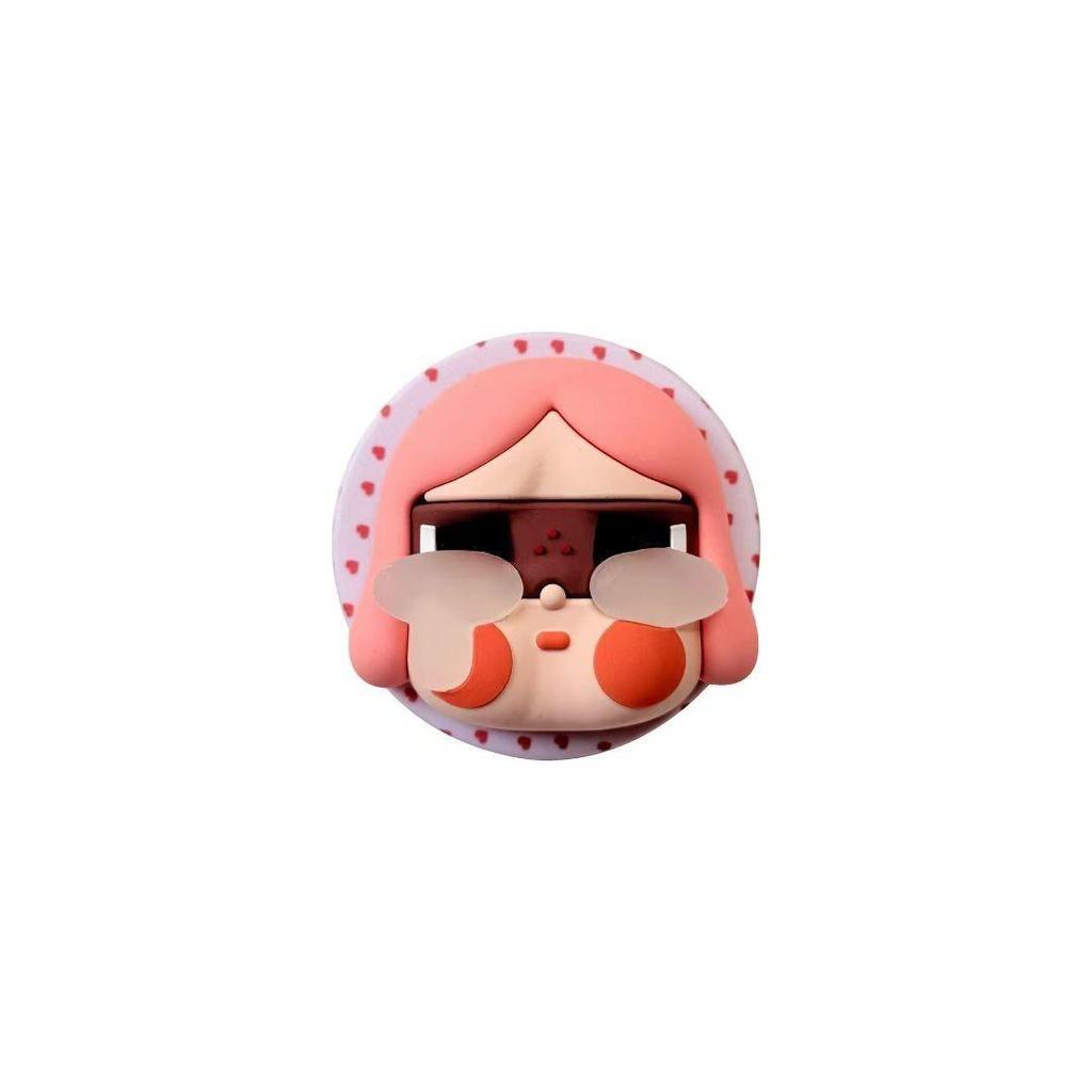 3D Silicone Cartoon Crying Star Mobile Phone Stand & Retractable Airbag Holder