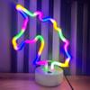 Unicorn Shaped Neon Signs W Base,LED Light,Atmosphere Lighting for Wall,Night Lamp for Birthday,Party,E-sports Room,Decoration