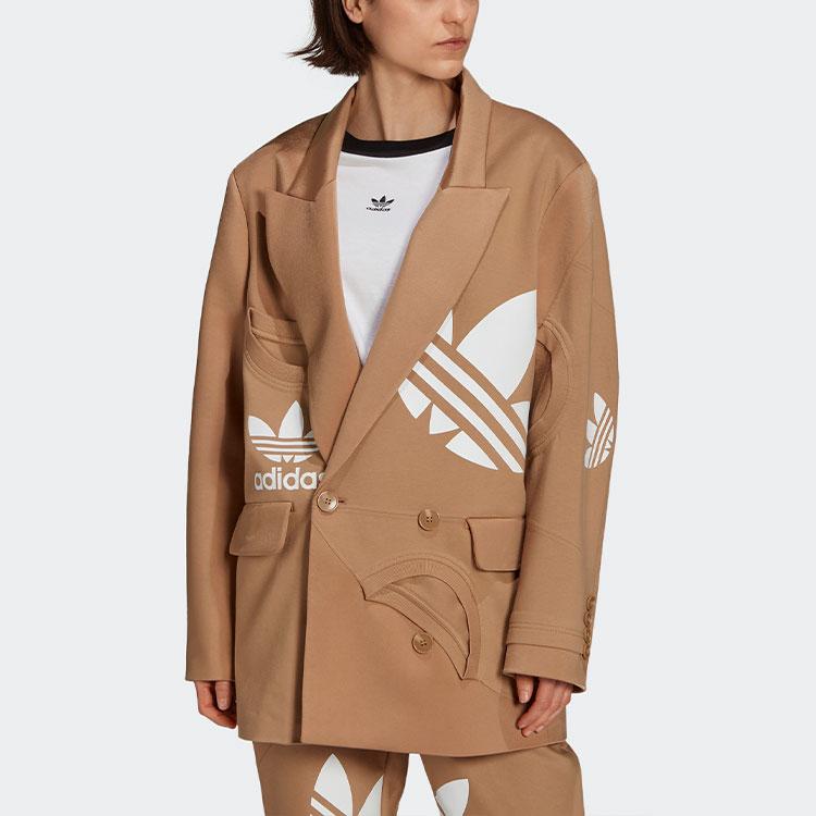 adidas Originals Business Suits Women's Beige Suit Collar Moderate Other H59041