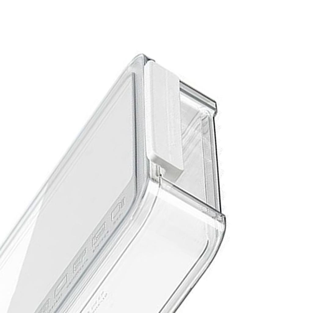 Transparent ID Storage Box Multi Functional Clear ID Storage Organization Box with Latching Lid for