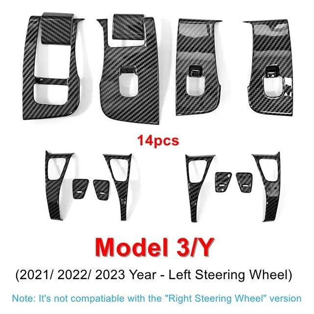 14 шт. кнопки переключателя стеклоподъемника для модели Tesla 3 года 2023 2022 2021 — фото 8