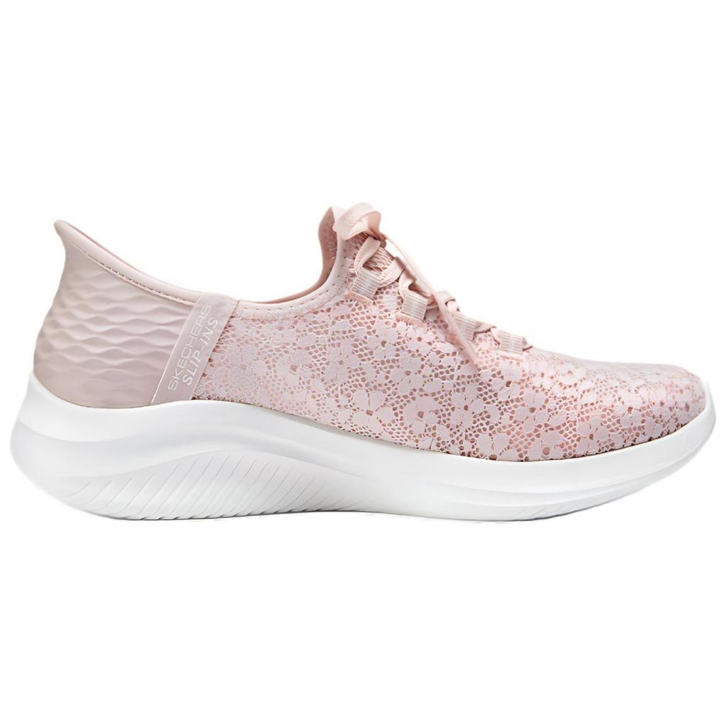 Skechers Ultra Flex 3.0 Slip-Ons Comfortable Versatile Breathable Lightweight Low-Top Casual Shoes Women Sneakers Pink 150169-BLSH