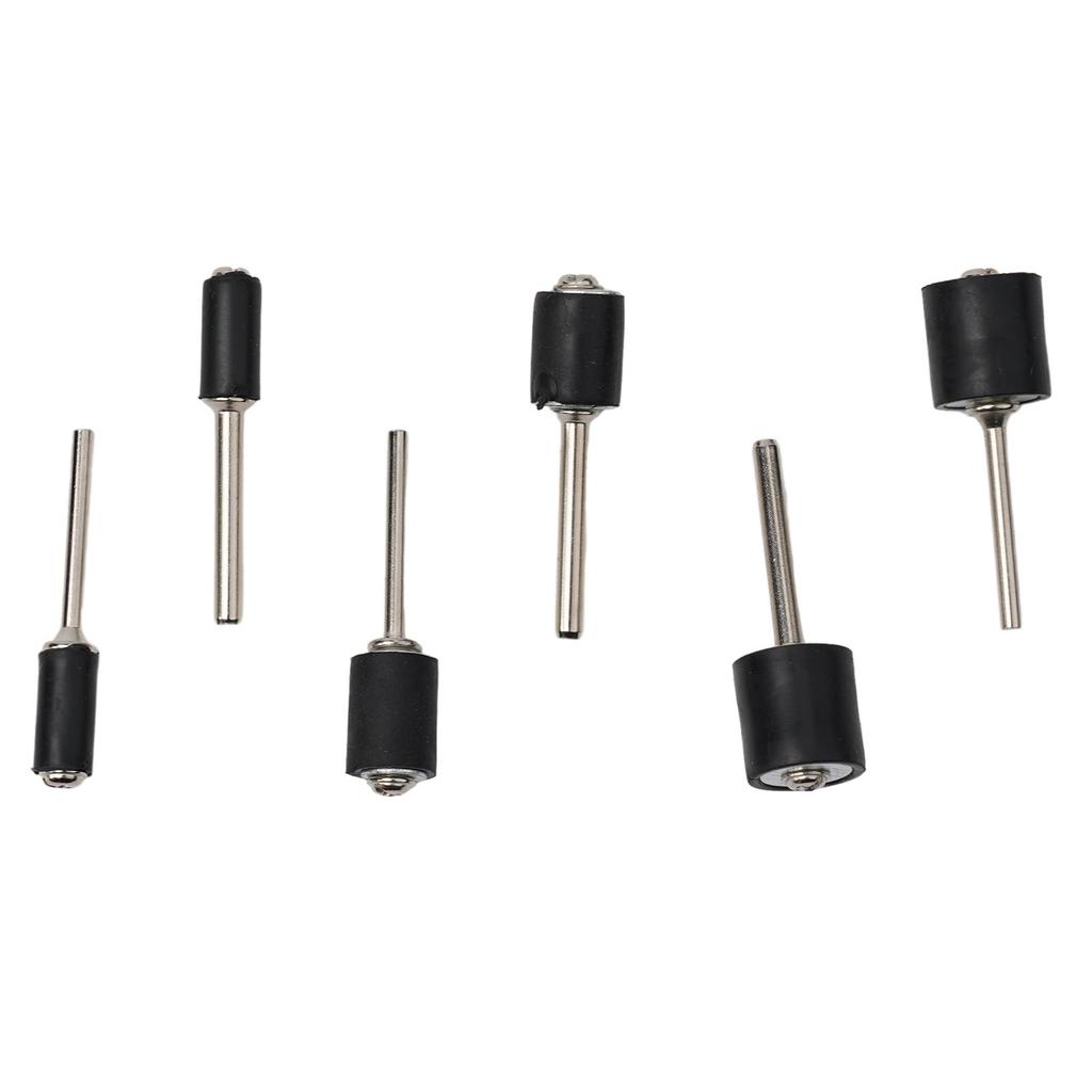 Abrasive Tool Grinding Head Sandpaper Ring Polishing Drum Power Rotary Tools Rubber Sandpaper Circle Kit Abrasive