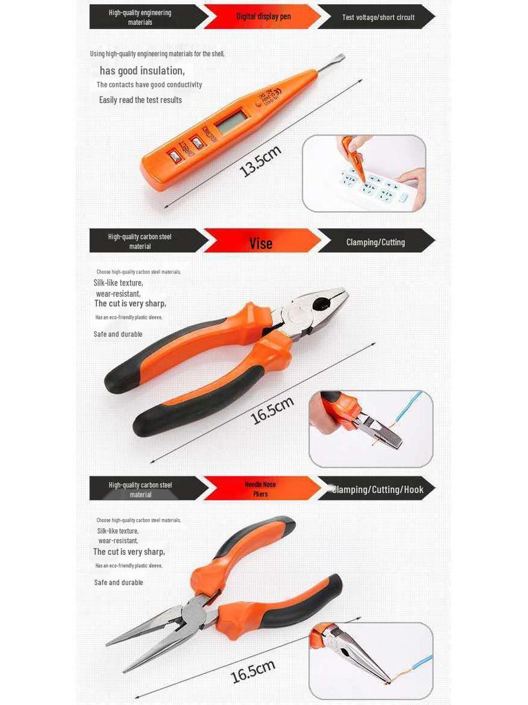 Multifunctional Household Tool Set - Repair & Car Toolbox