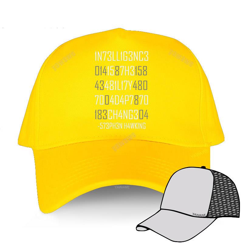 Funny Design brand sport bonnet for men cotton Baseball Caps 1N73LL1G3NC3  summer fashion Cap female Adjustable leisure golf hat