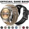 Silikon-Nylonarmband för Huawei Smartklocka GT6 Pro 46mm Original Ersättningsband med Snabbutlösning för Huawei GT6 Pro Bandtillbehör