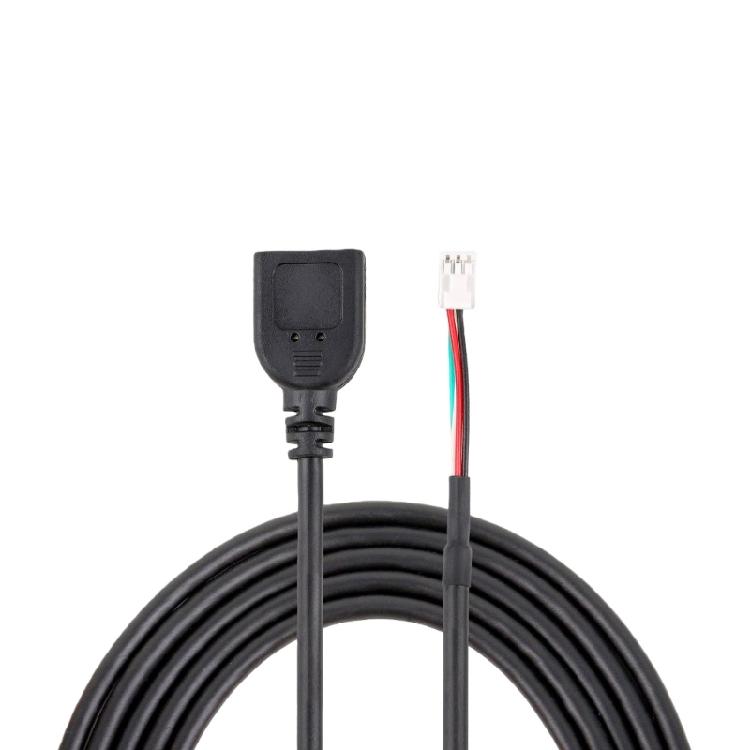 

Comprehensive Car Navigation Wiring Solution Featuring Reverse Camera Line and Double USB Cables for Seamless Integratio