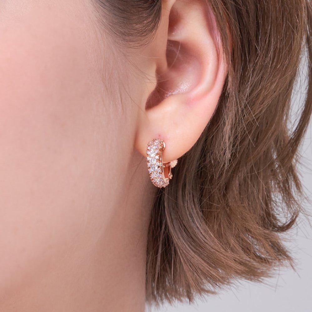 Bling Rose Bracelet Earrings Elspee503