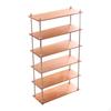 1/6 Organizer Halter Ornamente Einrichtung Modell Mehrschichtig Holz Sammlerstücke Bücherregal für