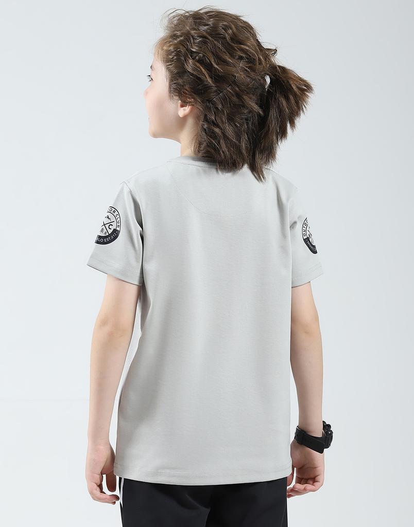 MONTE CARLO Jungen Rundhals-T-Shirt mit Aufdruck