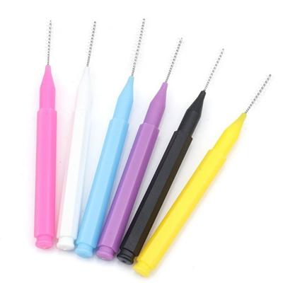 10 Pieces/set Disposable Shower Head Cleaning Brush Bendable Portable Gap Brush Soft Bristle Shower Head Cleaner Household