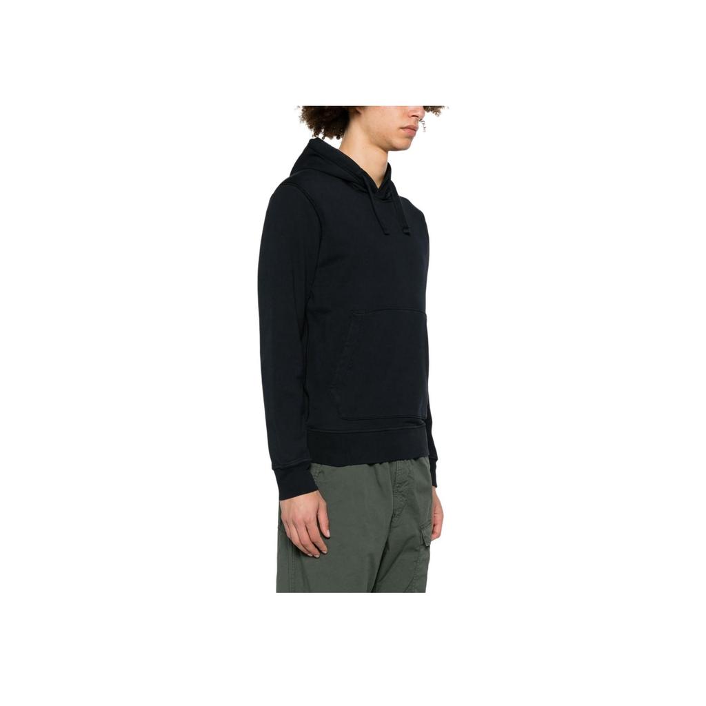 STONE ISLAND Ss24 Solid Color Hooded Pullover Sweatshirt Men Sweatshirt Dark-Blue 801564151-A0020