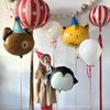Cute Cartoon Animal Foil Balloons for Baby's First Birthday or Children's Festival Decorations