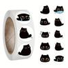 100-500Pcs High-Quality Cute High-Quality Coal High-Quality Ball High-Quality Cat High-Quality Stickers High-Quality Party High-Quality Gift