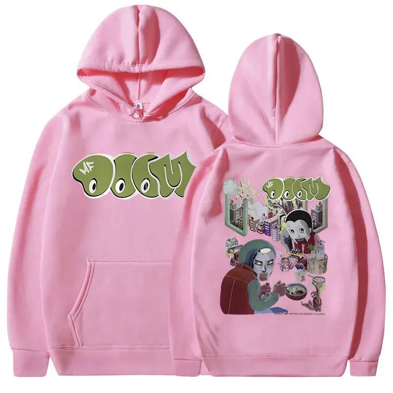 Impressive rapper Mf Doom MM FOOD printed men's hoodie High-quality Fashion hoodie Casual comfortable men's hoodie