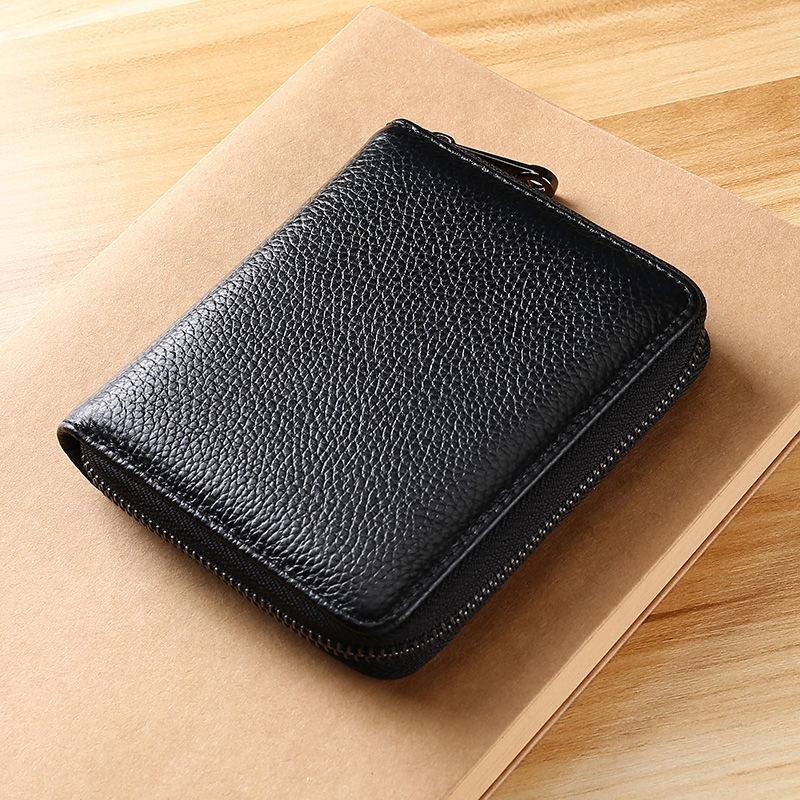 20 Kartensteckplätze Kartenhalter PU Business Bank Credit Bus ID Kartenhalter Abdeckung Münzfach Männer Frauen Geldbörsen Tasche Organizer