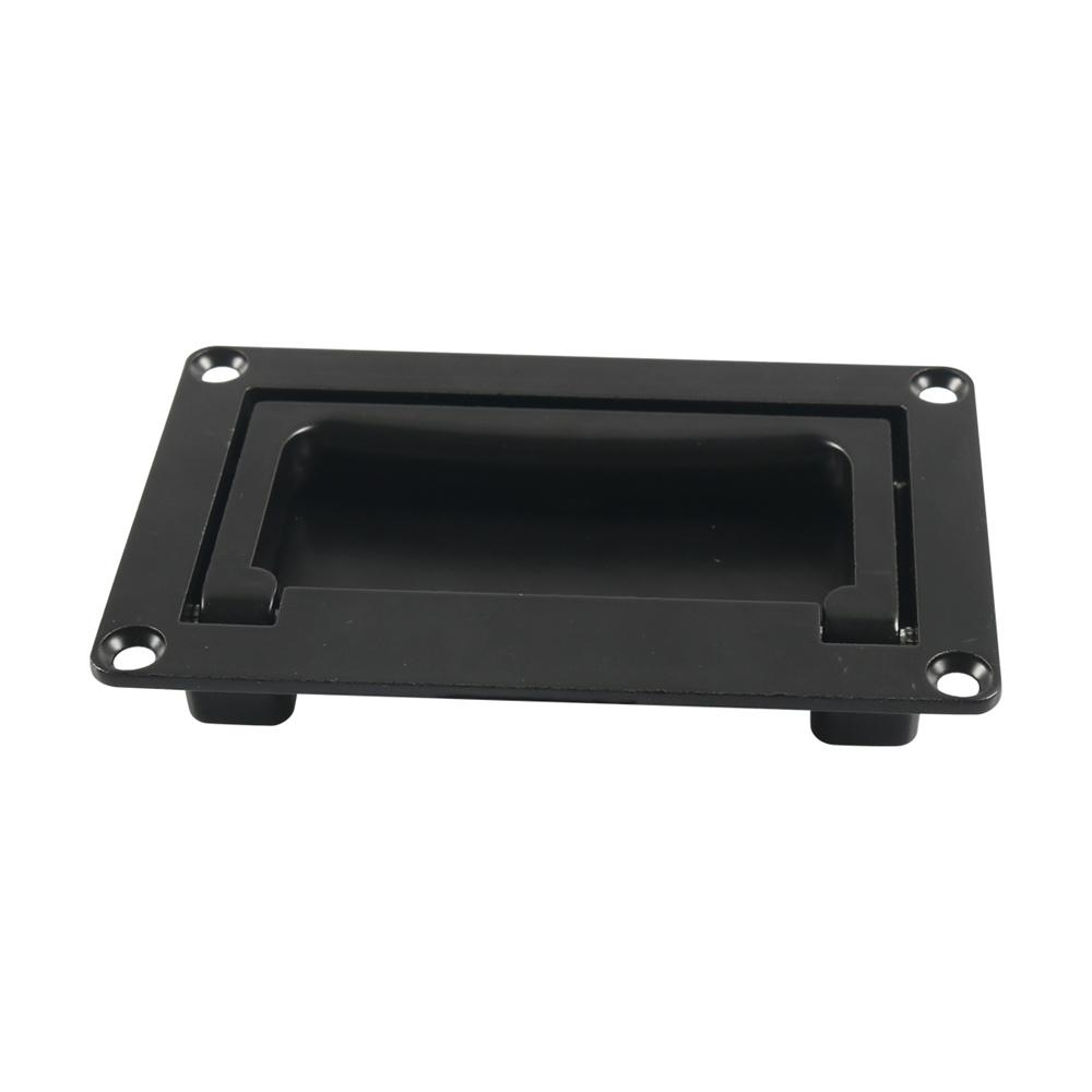 Recessed Pull Handles w/Mount Screws, Black, for Deck Hatches