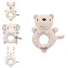 Gbee Organic Cotton Infant Rattle Toy Set For Emotional And Intellectual Development