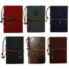 Lace-up Metal Pendant Blank Page Smooth Writing Diary