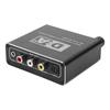 Portable Audio Converter Digital Coaxial Optical Fiber to Analog R/L Signal Converter 3.5mm Jack