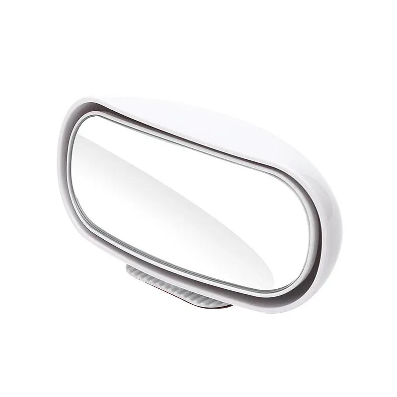 Car Mirror Auxiliary Rear View Mirror Wide Angle Side Rear Mirrors Reverse Blind Spot 360° Adjustable Universal Car Accessories