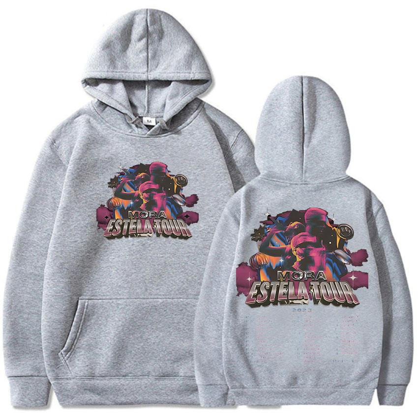 Hanorac Mora Estela Imprimeu Grafic Fleece Confortabil Hanorac Casual Pulovere Ropa Hombre