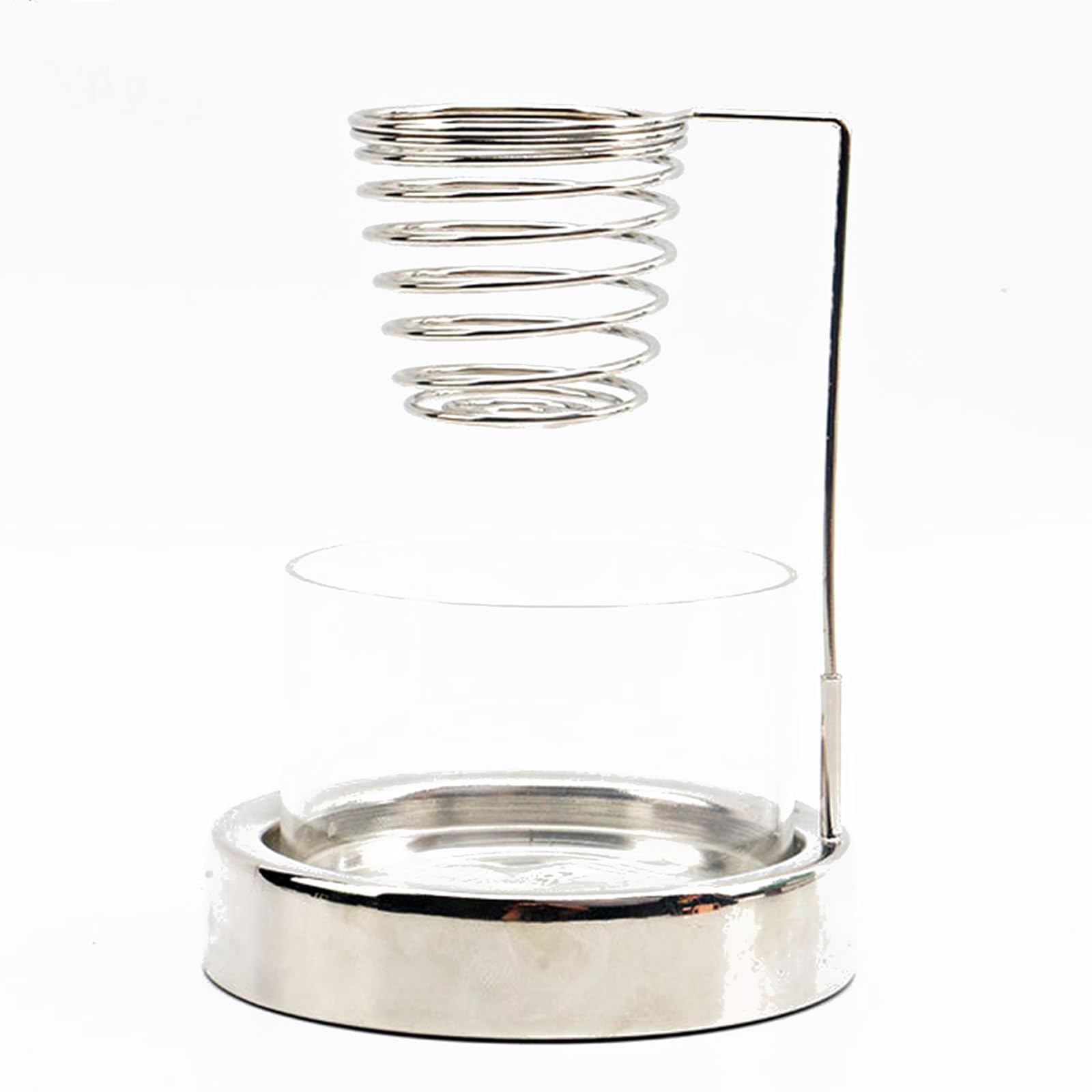 

Hyack Palo Santo Incense Burner with Splash-Free Ash Tray, Stylish Metal Incense Holder (Silver) [Parallel Import]