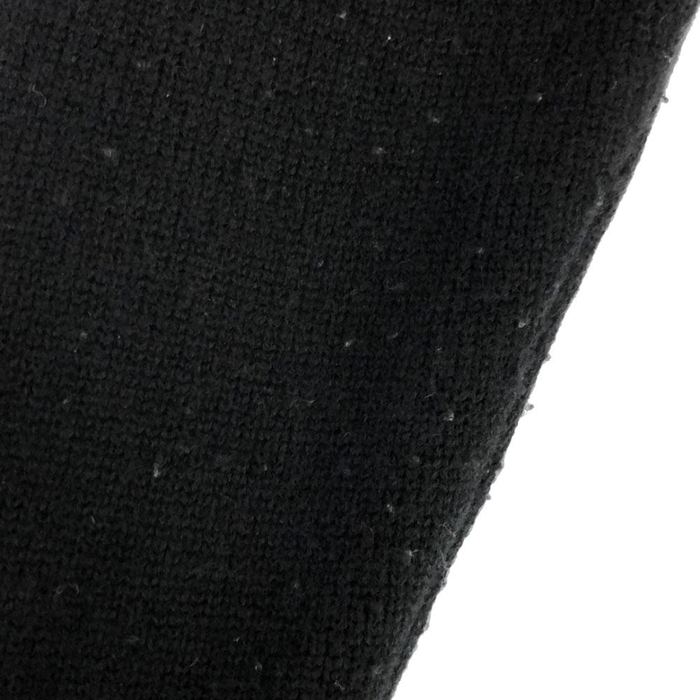 STILL BY HAND Made in Japan wool Long sleeve sweater 48 black knit Men's Used