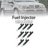 8 ST Bränsleinsprutare 7525721 Passar för Siemens 04-2010 Passar för BMW X5 745Li/i 645Ci 545i