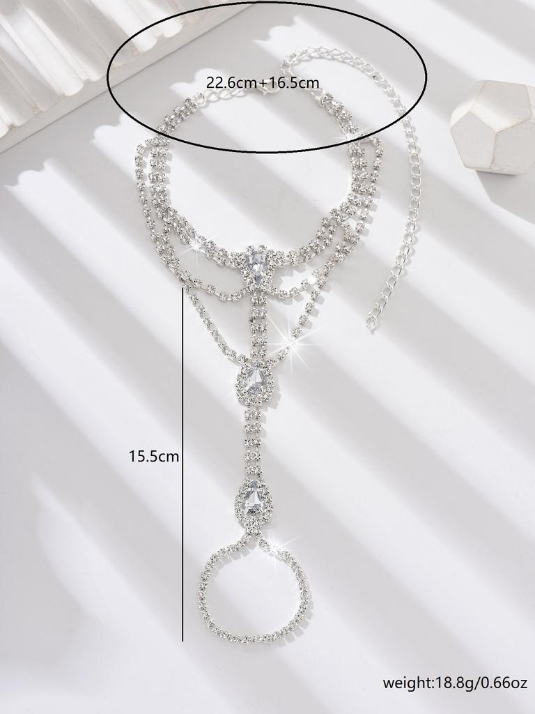 1PC Women's Fashion Claw Chain Series Design Feel Foot Chain Outdoor Beach Tourism Beach Banquet Party Festival Gift