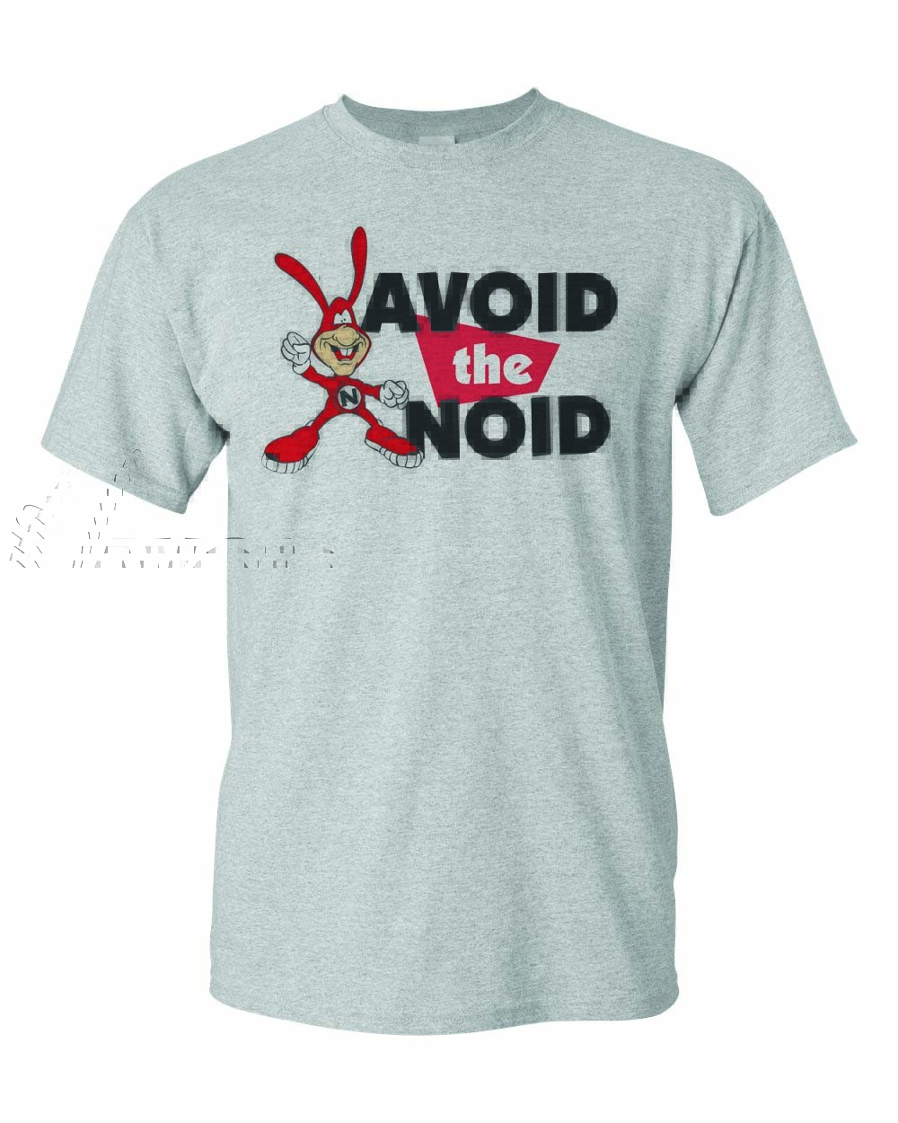 Avoid the Noid T-shirt retro 80s adult regular fit cotton blend graphic tee S