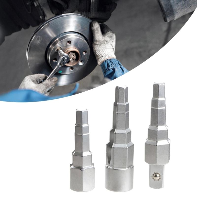 Square Radiators Step Wrench, 1/2 3/8 Drive Universal Step Wrench, Used For Pipe And Radiators Shaped Key