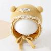 Breathable Winter Baby Crochet Hat Cold-Resistant Winter Baby Lacing Cap  Outdoor Activities