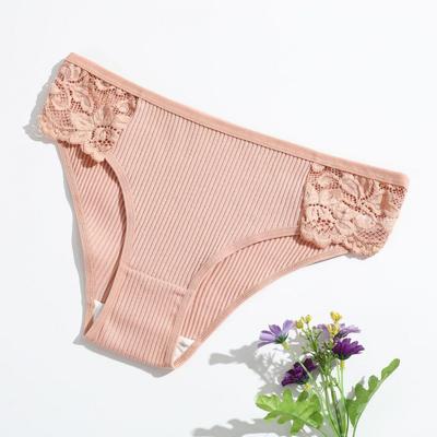 High Elasticity Women Briefs Women's Lace Low Waist Panties Breathable Slim Fit Underwear for Casual Sport Activities Solid