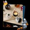 16Pcs/Set Painted Halloween Hanging Ball Pendant Plastic Tree Pendant Ornament  Tree Hanging