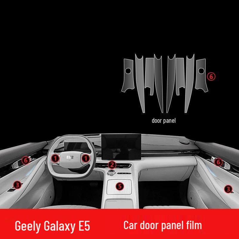 Geely Galaxy E5 Armaturenbrett & Schalthebel Schutzfolie